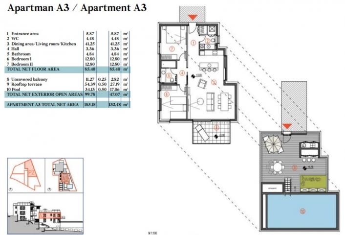 Prodaja, Stan, Primošten, Šibenska bb, 3s, 140m2