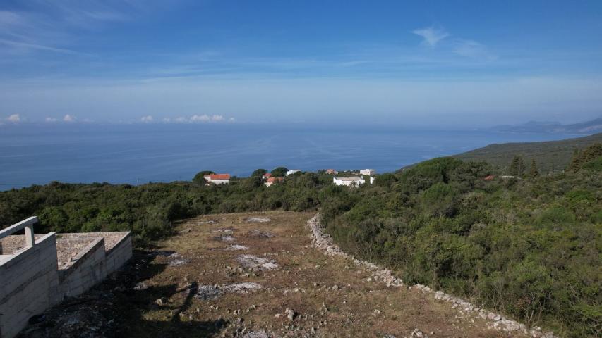 Prodaja urbanizovanog zemljišta 600m2 sa pogledom na more – Zagora, Kotor