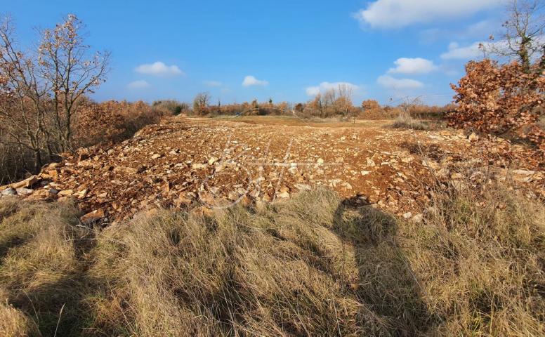 VODNJAN - Građevinsko zemljište 916 m2, s pravomoćnom građevinskom dozvolom