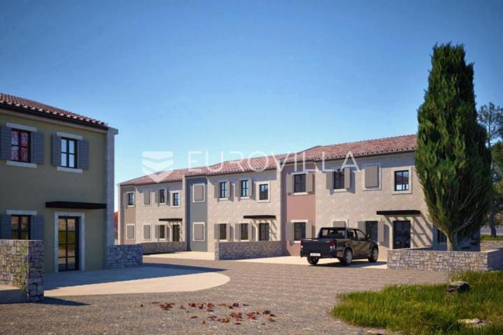 Istra, Rovinj, okolica Putini, dvosoban stan 65.72 m² s natkrivenom terasom i vrtom