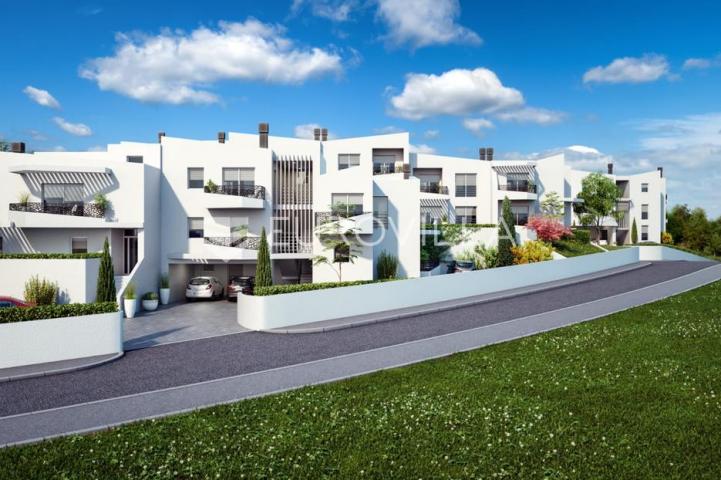 Istra, Pula, ekskluzivno građevinsko zemljište s dozvolama za 10 modernih zgrada, top lokacija