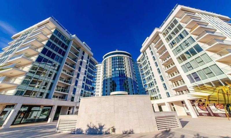 Dvosoban stan 104m2 sa pogledom na more, Tre Canne, Budva (Bez plaćanja poreza na prenos od 3%)