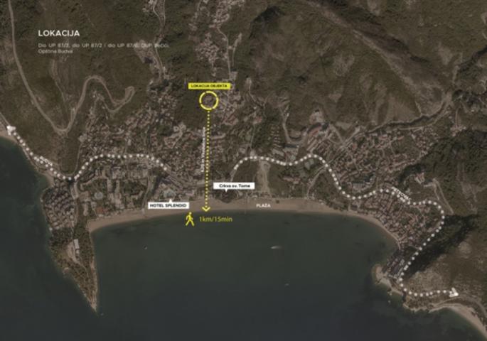 Budva Riviera, Becici district. New residential complex in a popular area. 