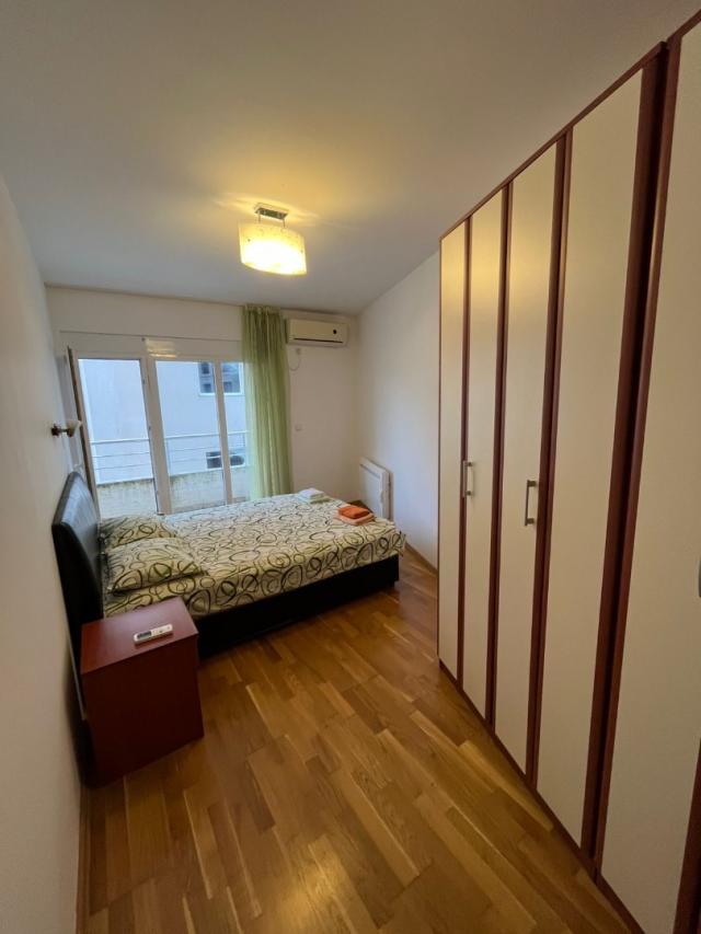 Two bedroom apartment with two balconies in Becici