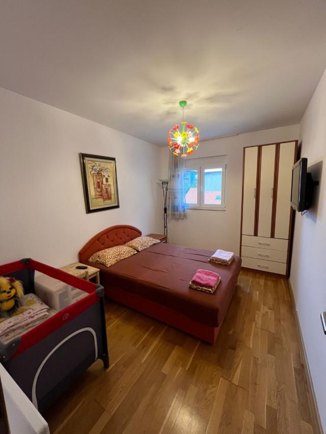 Two bedroom apartment with two balconies in Becici