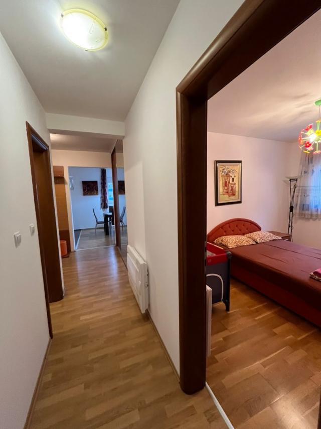 Two bedroom apartment with two balconies in Becici