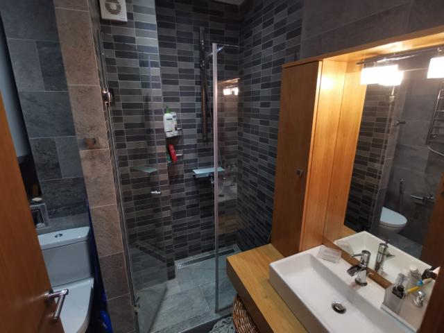 An apartment with a sea view in Petrovac is offered for sale. 