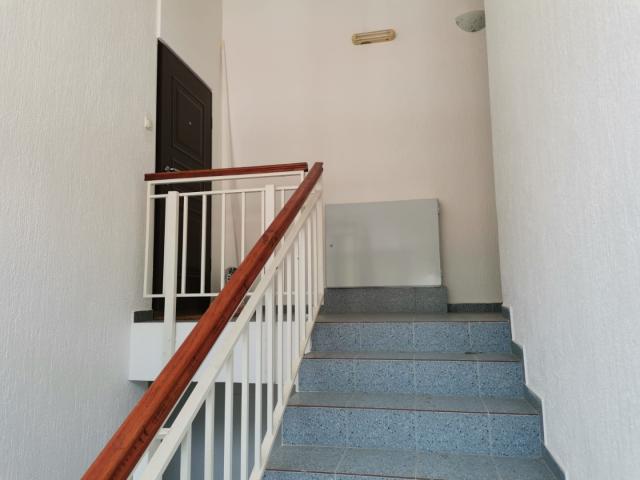 An apartment with a sea view in Petrovac is offered for sale. 