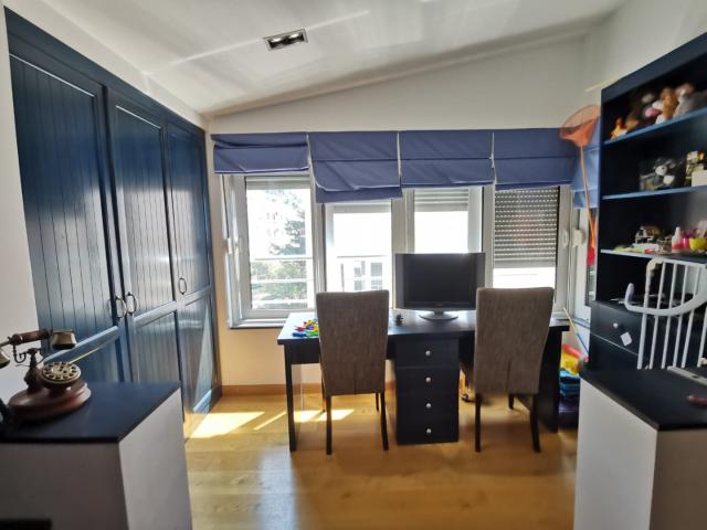 An apartment with a sea view in Petrovac is offered for sale. 