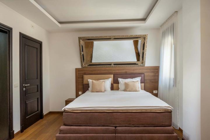 For sale exclusive penthouse with swimming pool and panoramic sea view in Budva!