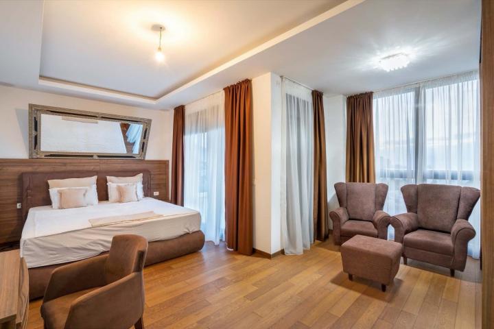 For sale exclusive penthouse with swimming pool and panoramic sea view in Budva!