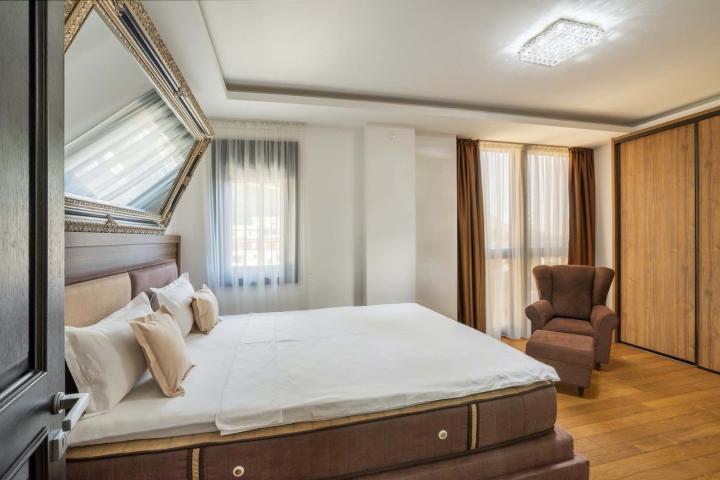 For sale exclusive penthouse with swimming pool and panoramic sea view in Budva!