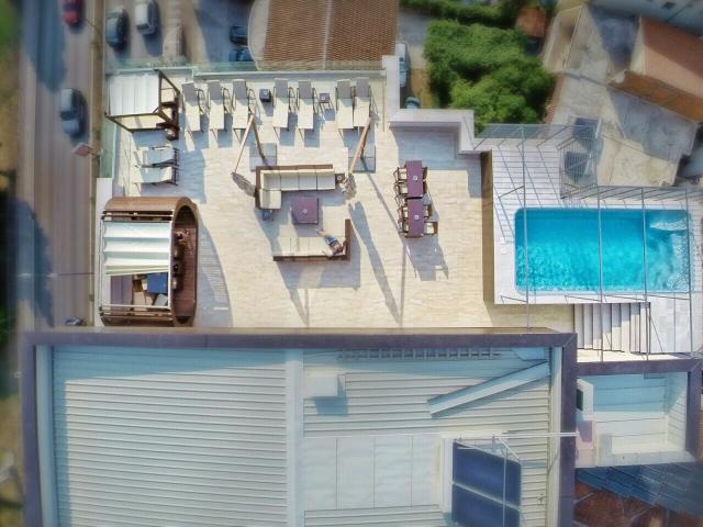 For sale exclusive penthouse with swimming pool and panoramic sea view in Budva!