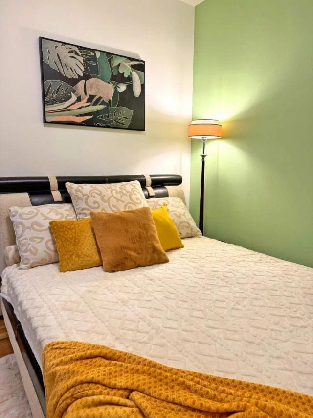 Large five-room apartment with its own garden in Petrovac. 