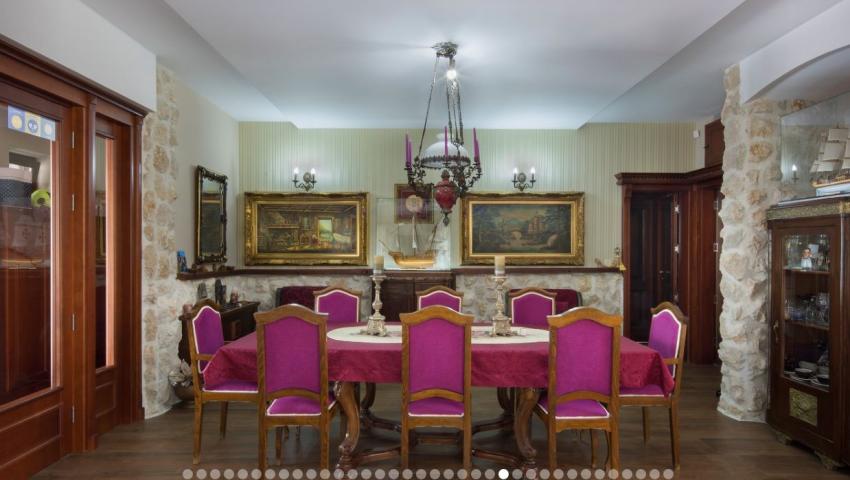 Kotor, Prcanj - villa with a plot, on the first line from the sea