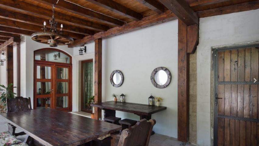 Kotor, Prcanj - villa with a plot, on the first line from the sea