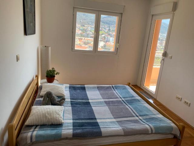 A spacious apartment with a mountain view is for sale