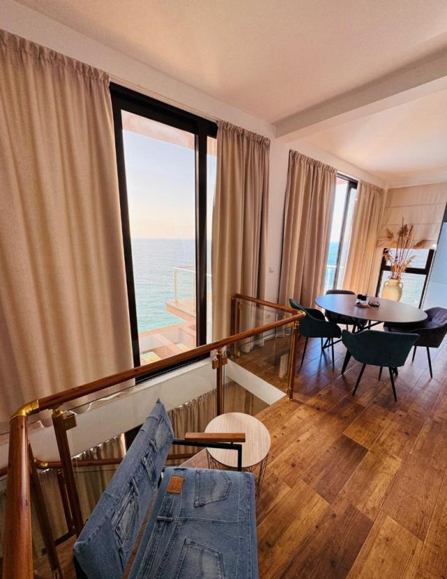 Villa on the first coastline with private beach and pool