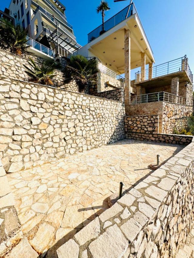 Villa on the first coastline with private beach and pool