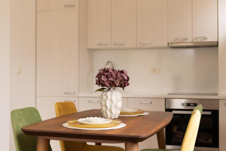 Bright and cozy 2-bedroom apartment with sea view in Przno, Budva Riviera. 
