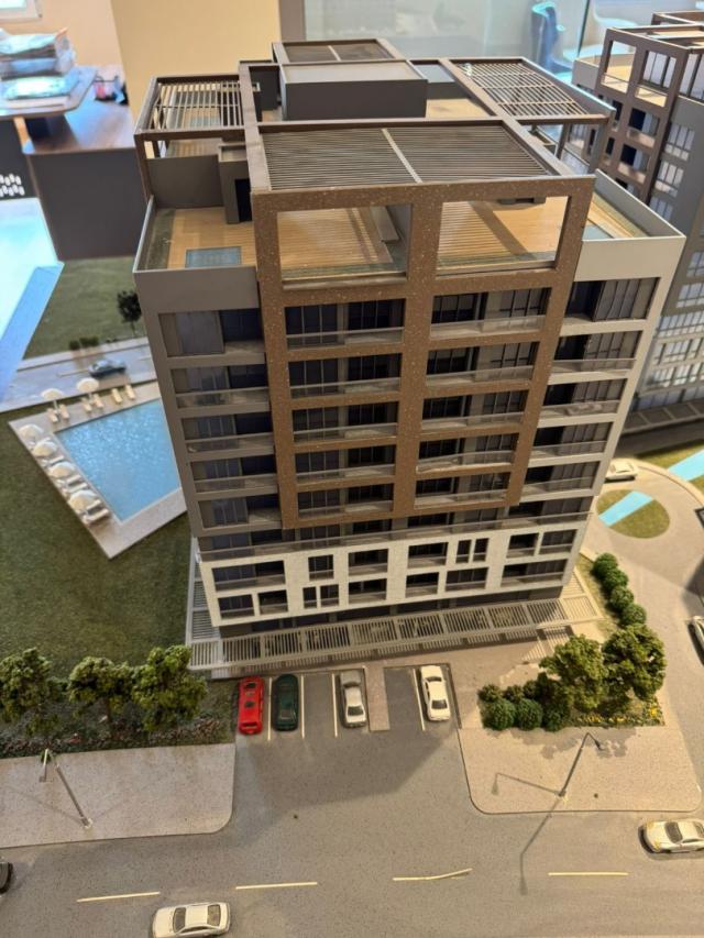New 2-bedroom apartment in a premium complex with a swimming pool in Bar. 