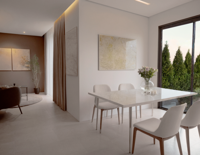 Townhouse in Montenegro with sea view and 4 levels in Budva Riviera