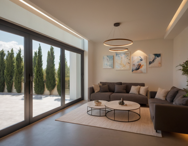 Townhouse in Montenegro with sea view and 4 levels in Budva Riviera