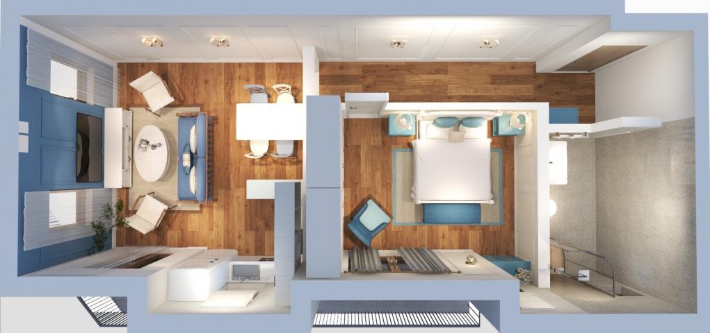 New apartments with views of the Bay of Kotor