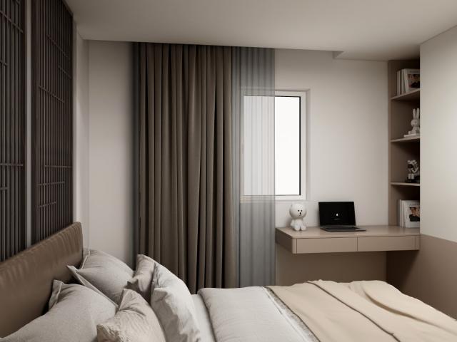 A spacious two-level apartment with panoramic sea views from the developer