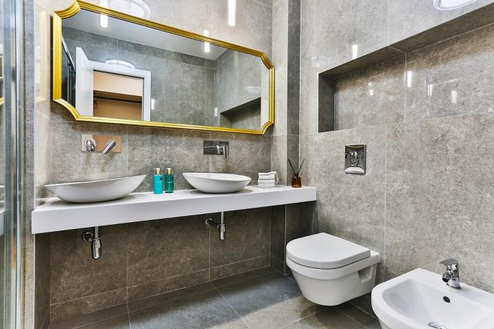 Townhouse with panoramic views of the Adriatic Sea in a gated complex in the Budva Riviera