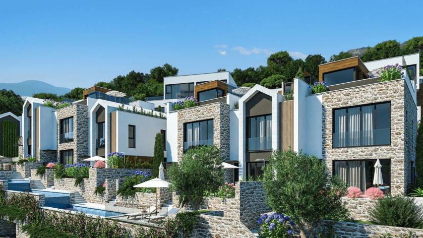 TOWNHOUSE I-2 — Ready furnished house with swimming pool Tivat, Donja Lastva
