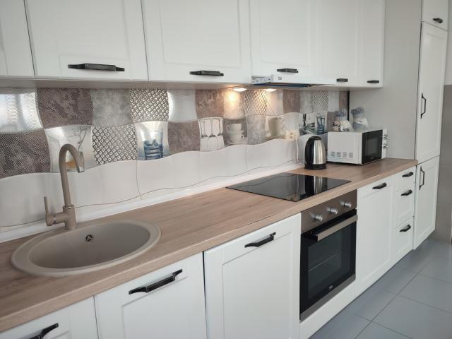 97 m2 apartment with its own plot of land in Dobrye Vody