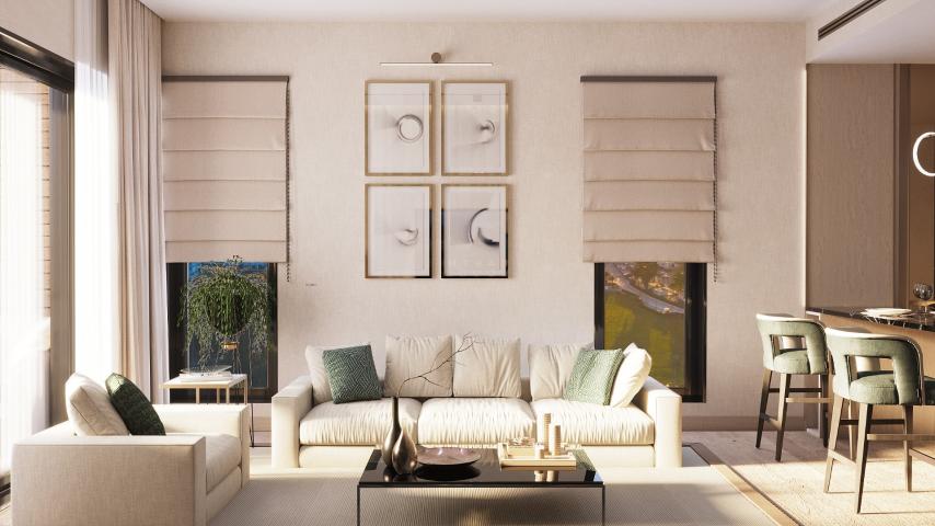 Apartments in a premium residential complex in the heart of Selyanovo, 2 minutes from the sea and th
