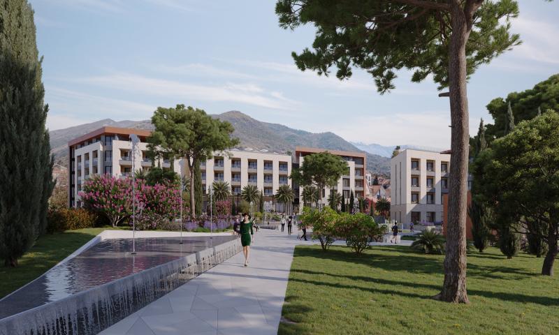 Apartments in a premium residential complex in the heart of Selyanovo, 2 minutes from the sea and th