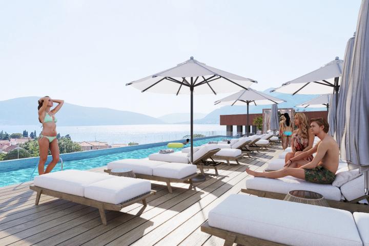 Apartments in a premium residential complex in the heart of Selyanovo, 2 minutes from the sea and th