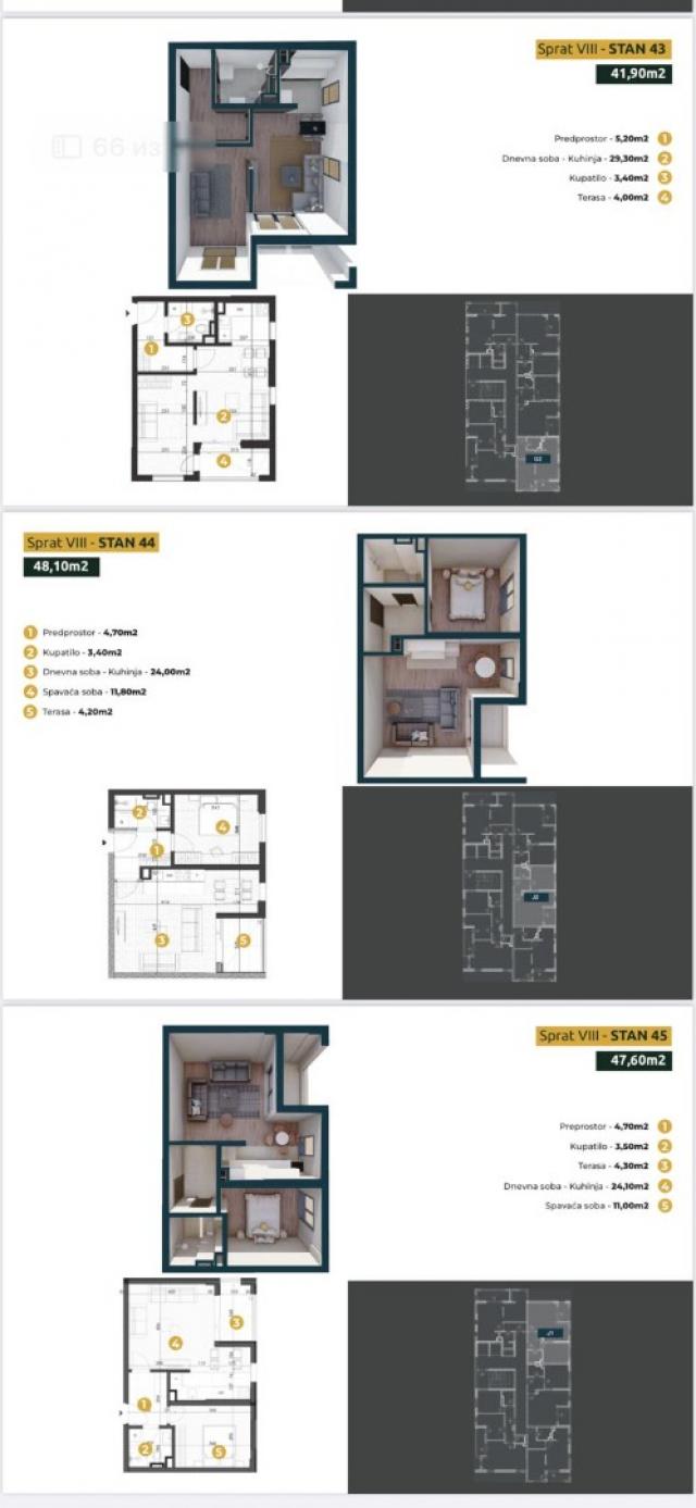 Apartments from the developer in Bar life and investment by the sea