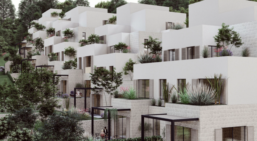 Premium townhouse by the sea in Tivat