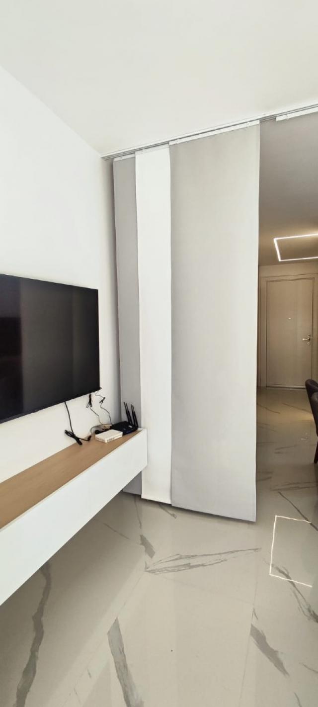 A studio apartment in a new modern residential complex with a swimming pool is for sale. 