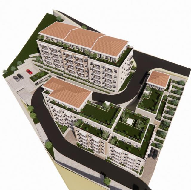 Spacious 2+1 apartment, large area of 108.46 m², new building Budva Riviera