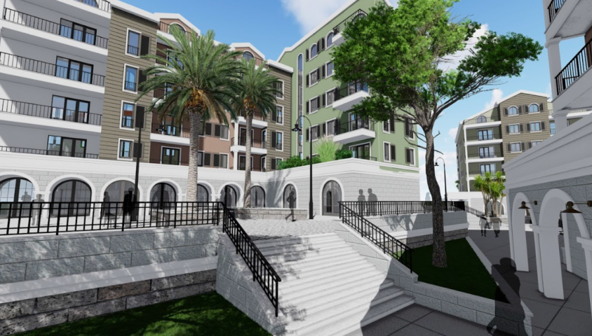 Studio apartment in a new building in Tivat at a minimum price of €106,800