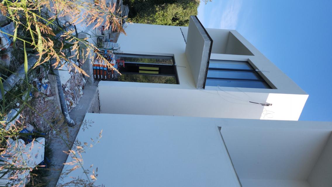Two-story new family house