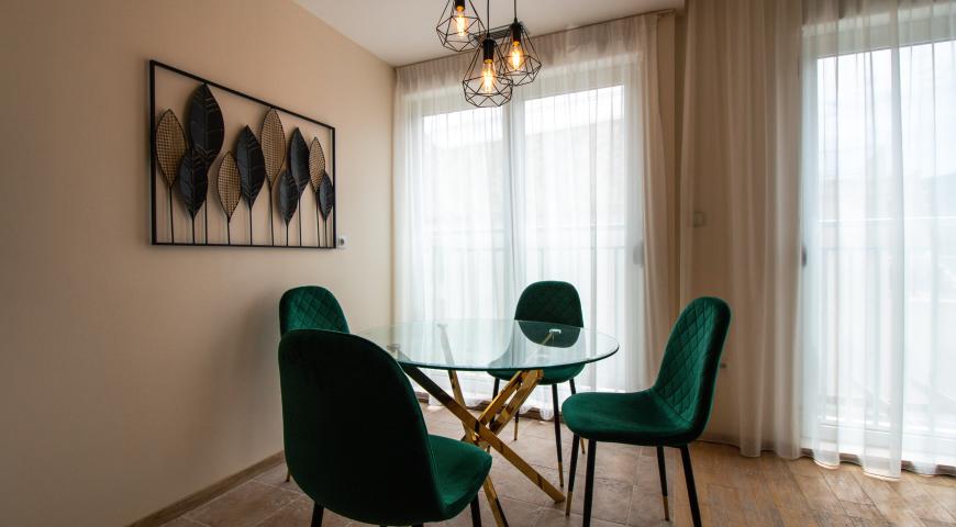 Unique apartment in a modern complex with a swimming pool (Dobrota, Kotor)