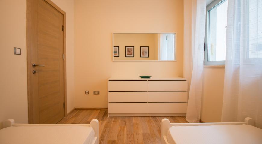 Unique apartment in a modern complex with a swimming pool (Dobrota, Kotor)