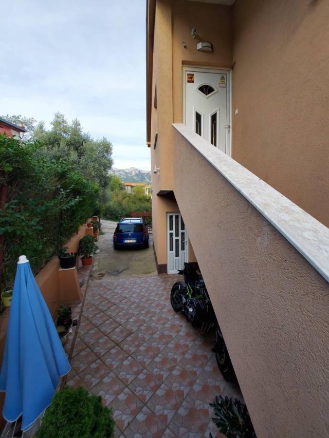 Three-story house with a plot