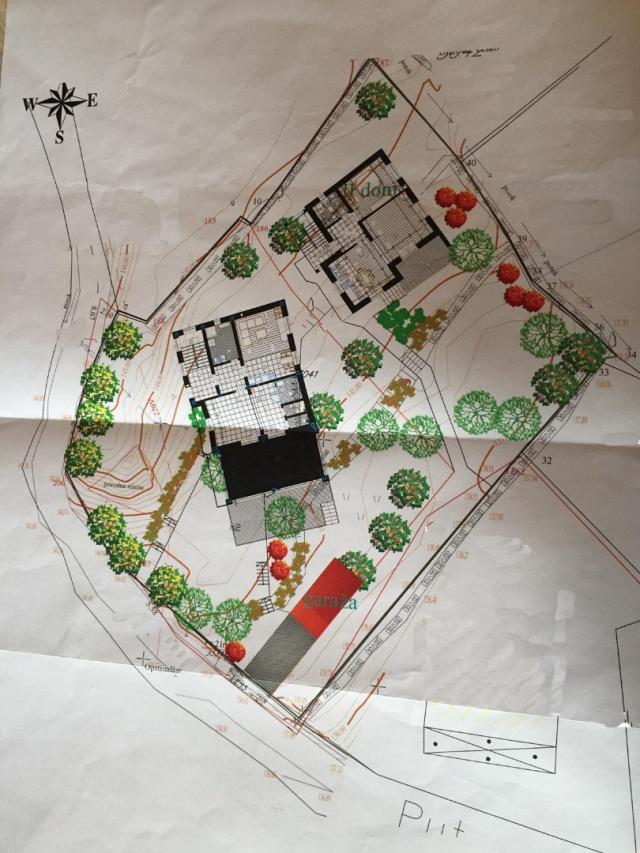 Land plot with sea view in Sutomore