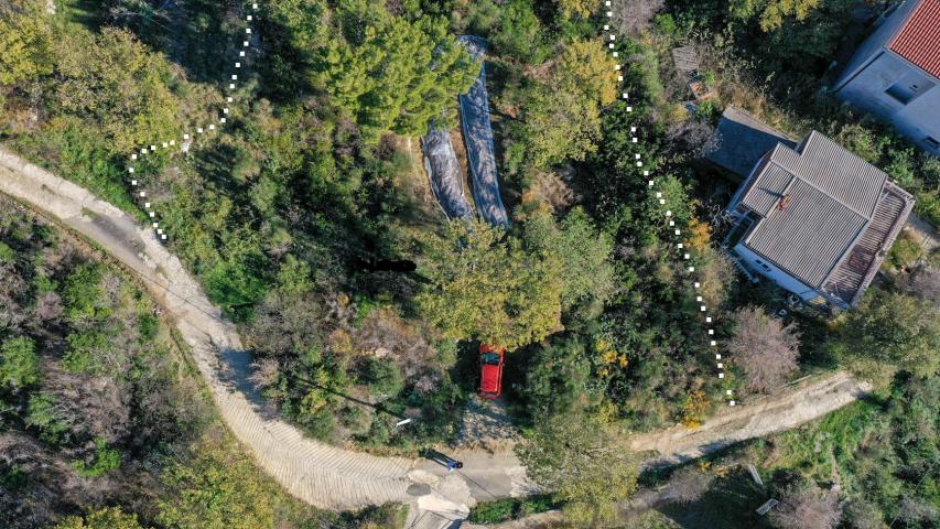 Land plot with sea view in Sutomore