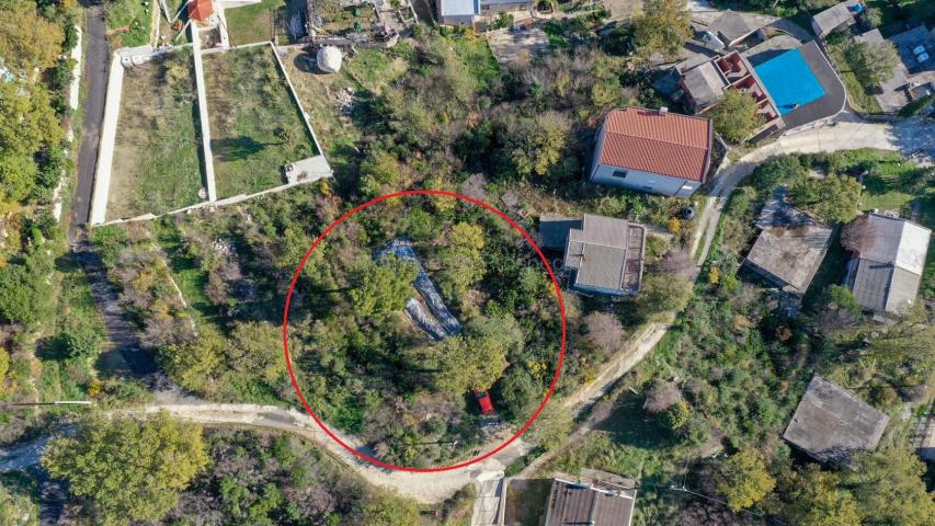 Land plot with sea view in Sutomore