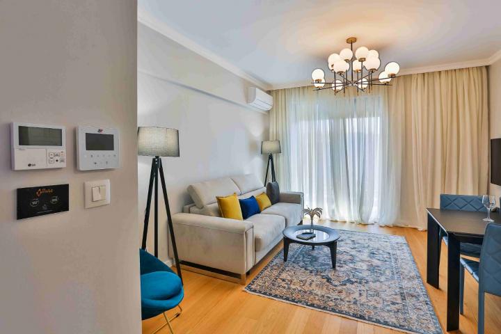 Apartment in an apart-hotel in Budva