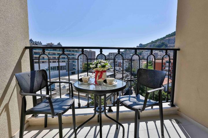 Apartment in an apart-hotel in Budva