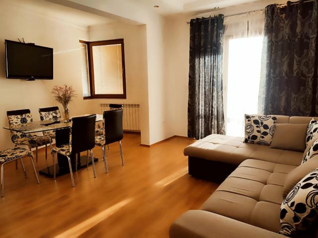 Apartment in Dobra Voda in a gated complex with a swimming pool